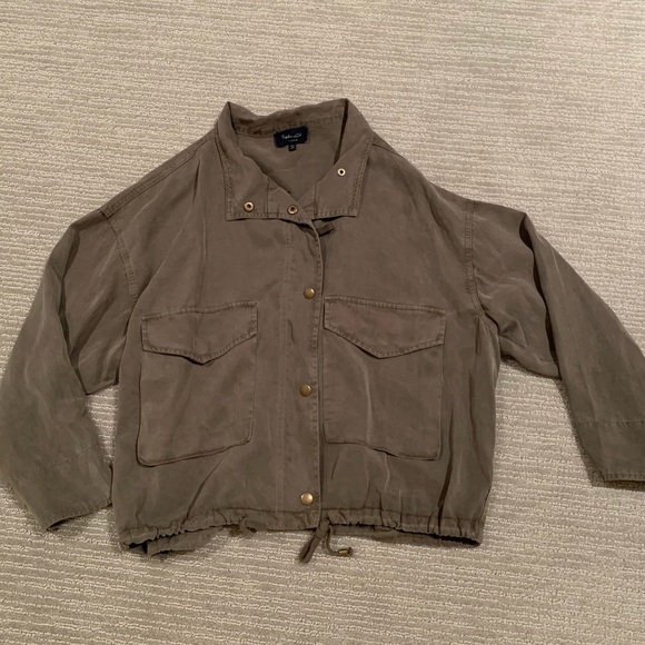 Splendid Olive Utility Jacket - Picture 3 of 8